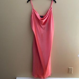 bebe Coral Midi Dress